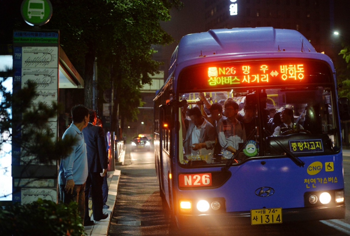 La expansión del área de servicio de autobuses búho